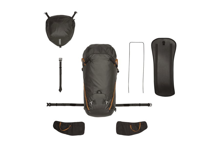 Mochila viaje LandMark 40 lt obsidian - Thule - Equipak